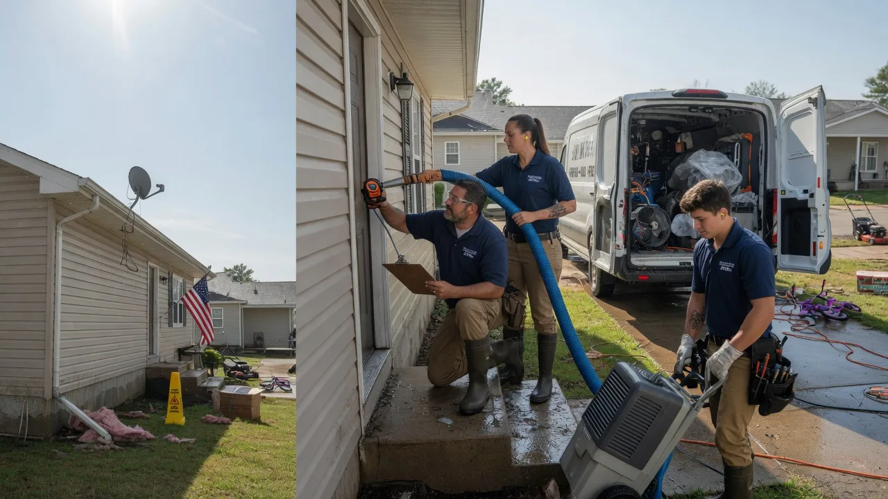 Ceiling Water Damage Restoration in Jamesport, MO near me